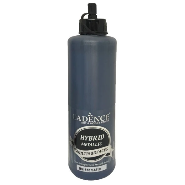 Cadence Hybrid Multisurface Metalik Boya 500 ml. HM-818 SAFİR ürün görseli 1