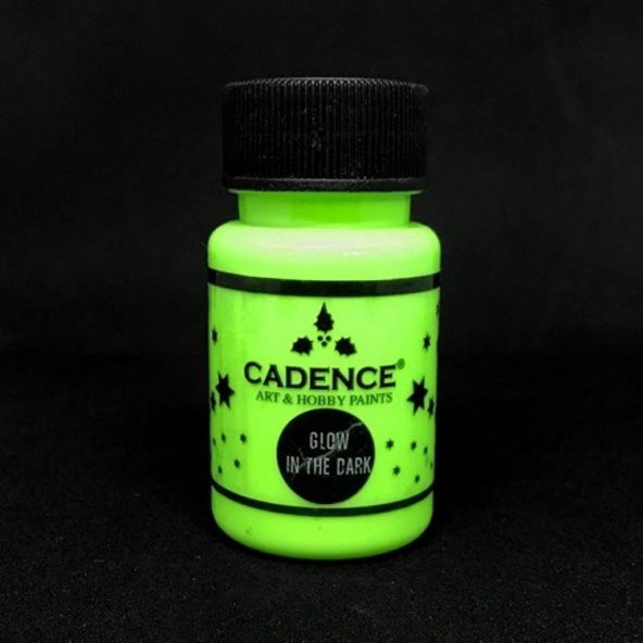 Cadence Karanlıkta Parlayan Boya Glow In The Dark KOYU YEŞİL ürün görseli 1
