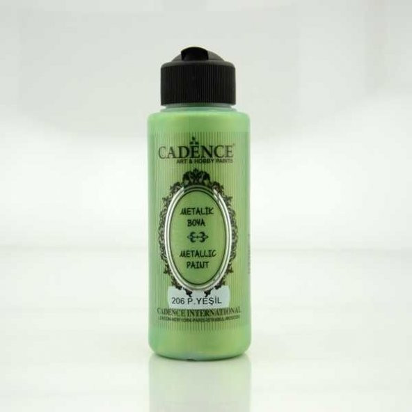 Cadence Metalik Boya 120 ml. 206 P. Yeşili ürün görseli 1