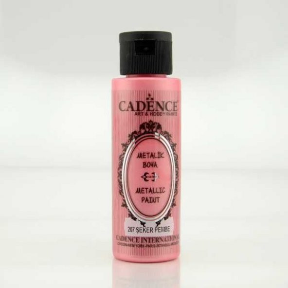 Cadence Metalik Boya 70 ml. 207 Şeker Pembe ürün görseli 1