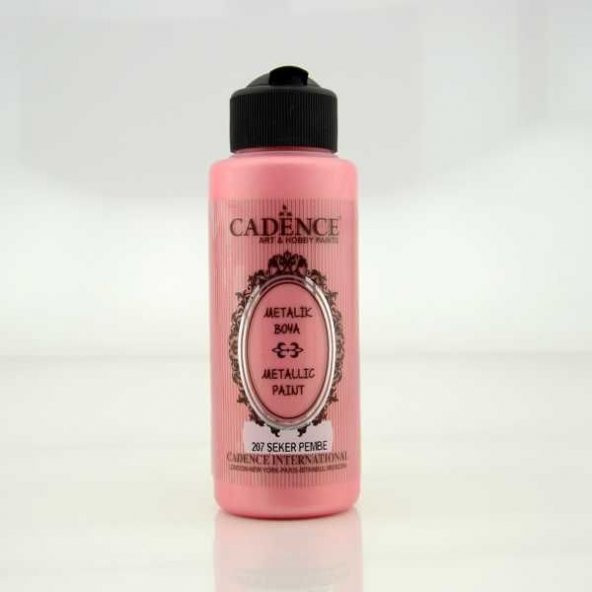 Cadence Metalik Boya 120 ml. 207 Şeker Pembe ürün görseli 1