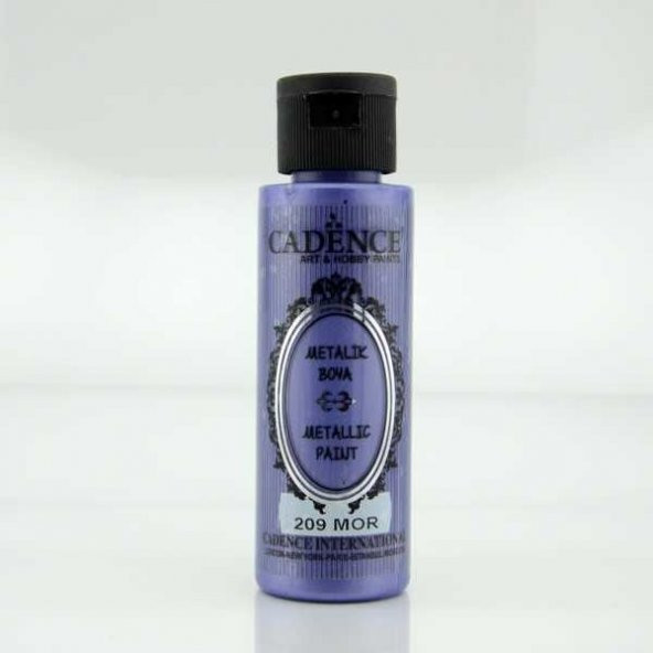Cadence Metalik Boya 70 ml. 209 Mor ürün görseli 1