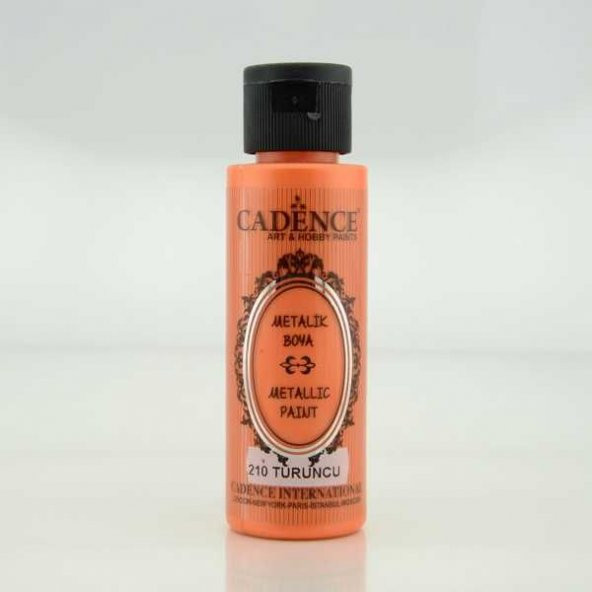 Cadence Metalik Boya 70 ml. 210 Turuncu ürün görseli 1