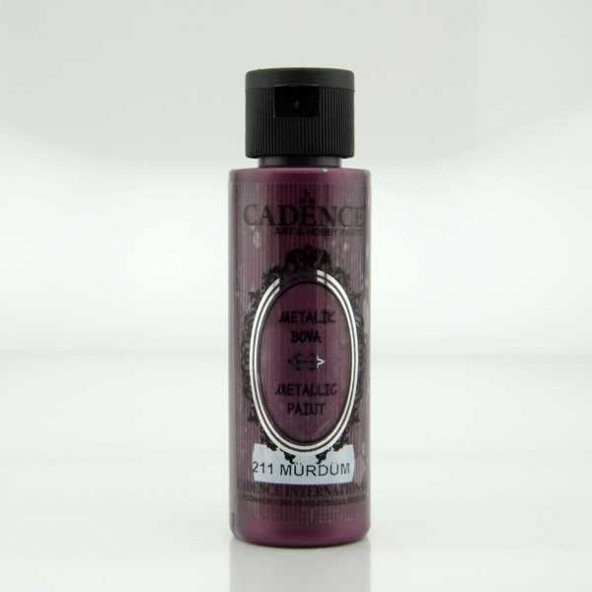 Cadence Metalik Boya 70 ml. 211 Mürdüm ürün görseli 1