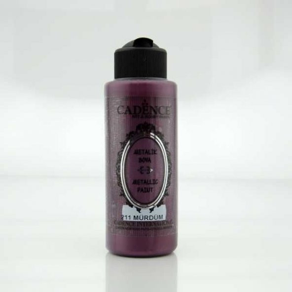 Cadence Metalik Boya 120 ml. 211 Mürdüm ürün görseli 1