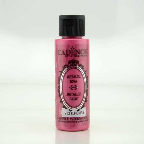 Cadence Metalik Boya 70 ml. 212 Koyu Pembe ürün görseli 1