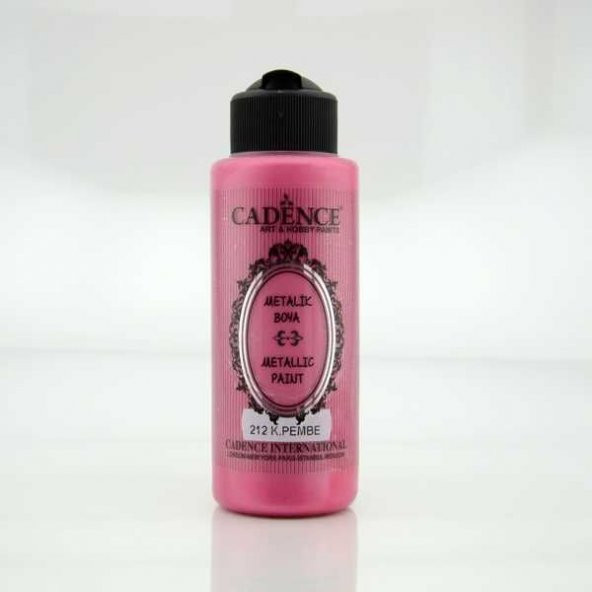 Cadence Metalik Boya 120 ml. 212 Koyu Pembe ürün görseli 1