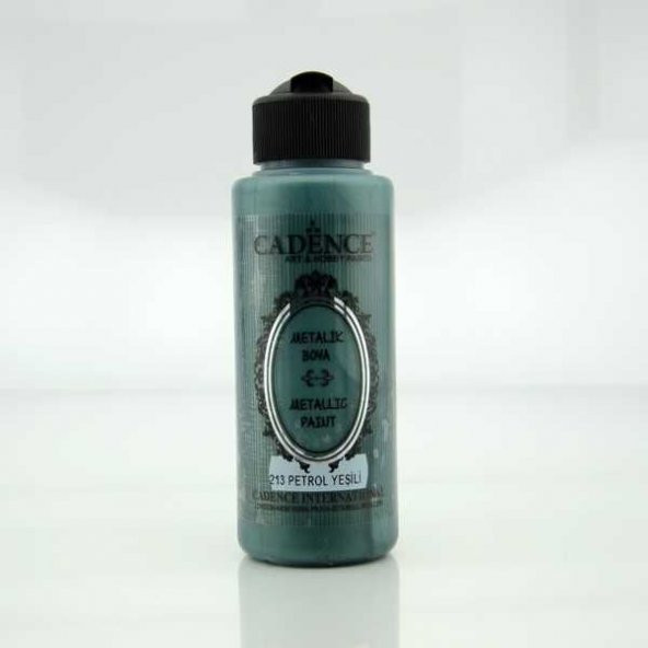Cadence Metalik Boya 120 ml. 213 Petrol Yeşili ürün görseli 1