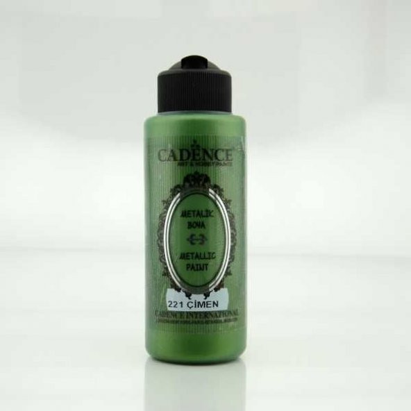 Cadence Metalik Boya 120 ml. 221 Çimen ürün görseli 1
