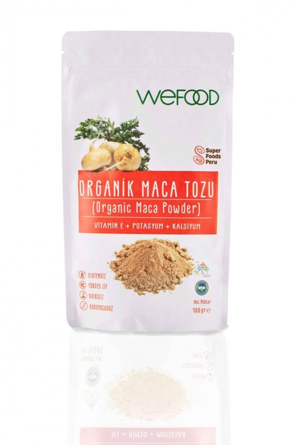 Wefood Organik Maca Tozu 100 gr ürün görseli 1