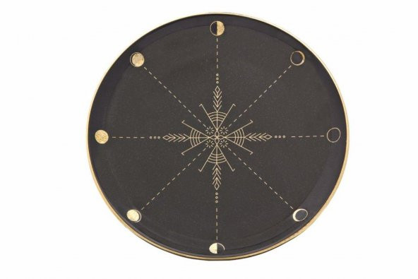 Porland Night Magic Desen4  Düz Tabak 20 cm 04ALM005344 ürün görseli 1