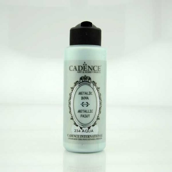 Cadence Metalik Boya 120 ml. 234 Aqua ürün görseli 1