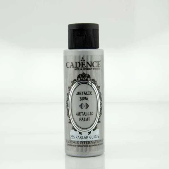 Cadence Metalik Boya 70 ml. 235 Parlak Gümüş ürün görseli 1