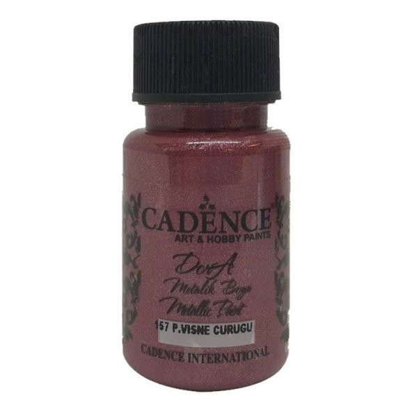 Cadence Dora Metalik Boya 50 ml. 157 P. Vişne Çürüğü ürün görseli 1