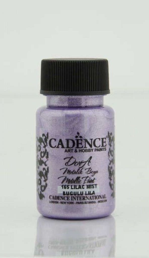 Cadence Dora Metalik Boya 50 ml. 165 Buğulu Lila ürün görseli 1