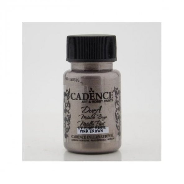 Cadence Dora Metalik Boya 50 ml. 170 Pembe Kahve ürün görseli 1