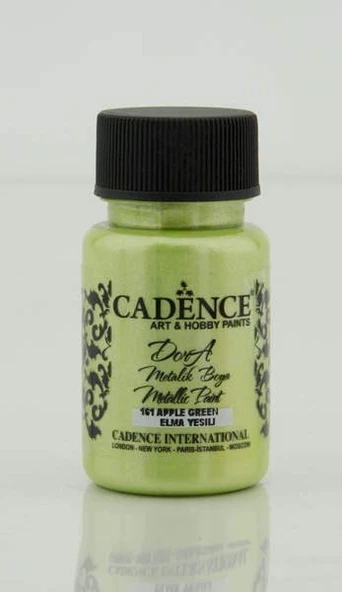 Cadence Dora Metalik Boya 50 ml. 161 Elma Yeşili ürün görseli 1