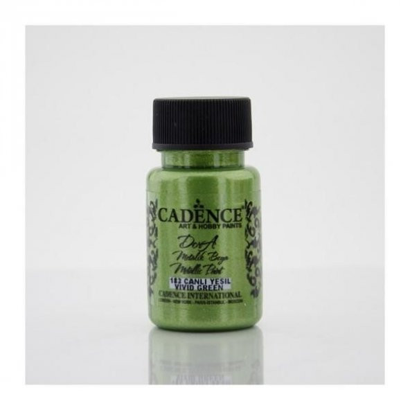 Cadence Dora Metalik Boya 50 ml. 183 Canlı Yeşil ürün görseli 1