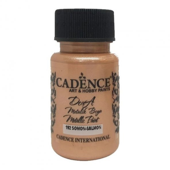 Cadence Dora Metalik Boya 50 ml. 192 Somon ürün görseli 1