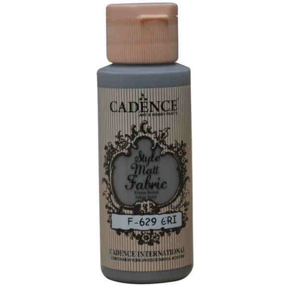 Cadence Style Matt Fabric Kumaş Boyası F-629 Gri ürün görseli 1