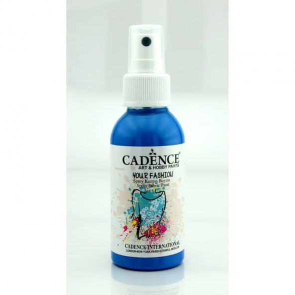 Cadence Your Fashion Sprey Kumaş Boyası 100 ml. 1109 DENİZ MAVİ ürün görseli 1