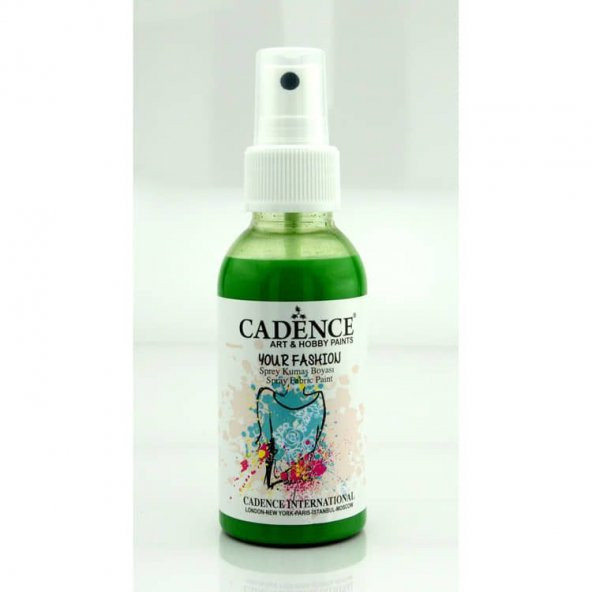 Cadence Your Fashion Sprey Kumaş Boyası 100 ml. 1112 ÇİMEN ürün görseli 1