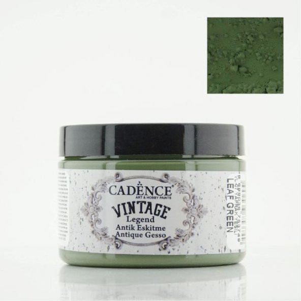 Cadence Vintage Legend Antik Eskitme 150 ml. VL-07 YAPRAK YEŞİLİ ürün görseli 1