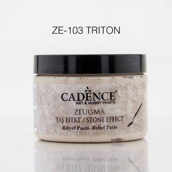 Cadence Zeugma Taş Efekti Rölyef Pasta ZE-103 TARITON ürün görseli 1