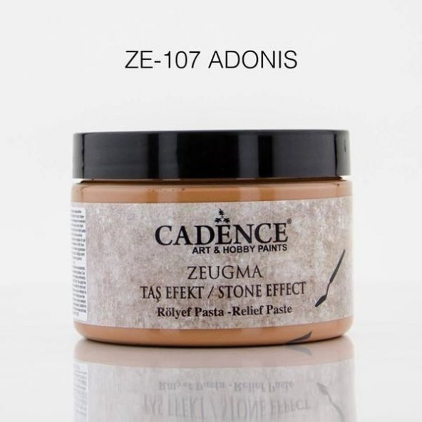 Cadence Zeugma Taş Efekti Rölyef Pasta ZE-107 ADONIS ürün görseli 1