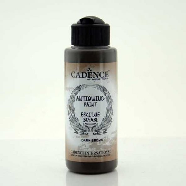 Cadence Eskitme Boyası 120 ml. 300 Dark Brown (Koyu Kahve) ürün görseli 1