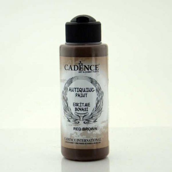 Cadence Eskitme Boyası 120 ml. 301 Red Brown (Kızıl Kahve) ürün görseli 1