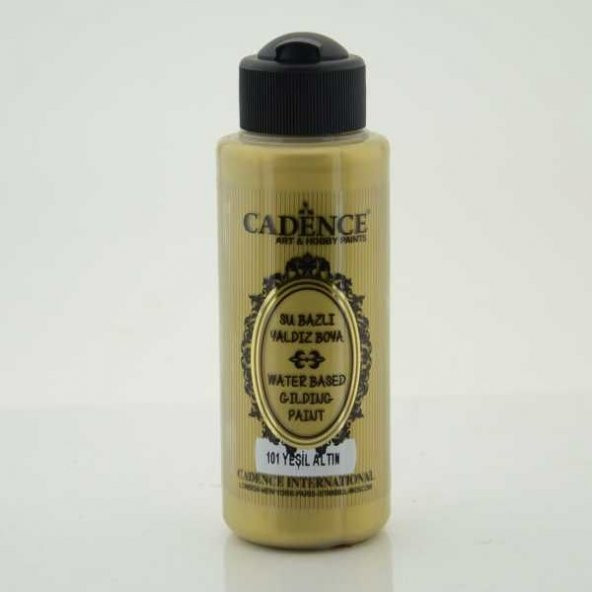 Cadence Su Bazlı Yaldız 120 ml. 101 Yeşil Altın ürün görseli 1