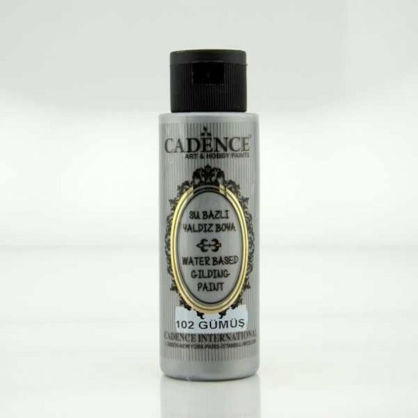 Cadence Su Bazlı Yaldız 70 ml. 102 Gümüş ürün görseli 1