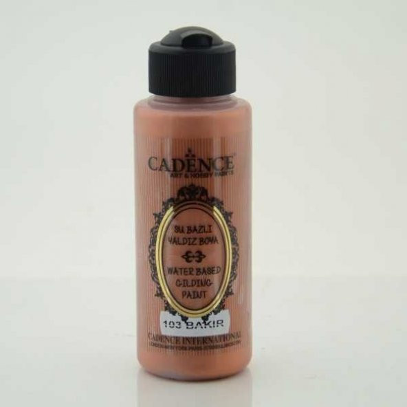 Cadence Su Bazlı Yaldız 120 ml. 103 Bakır ürün görseli 1