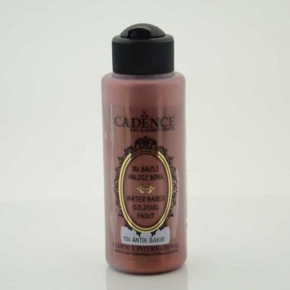 Cadence Su Bazlı Yaldız 120 ml. 104 Antik Bakır ürün görseli 1