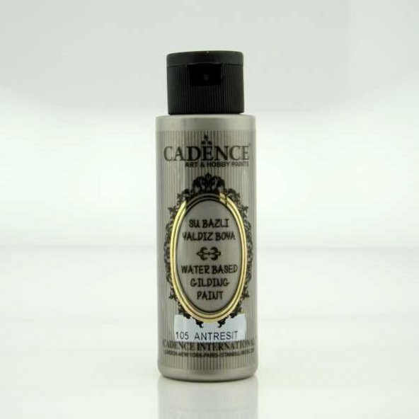 Cadence Su Bazlı Yaldız 70 ml. 105 Antrasit ürün görseli 1