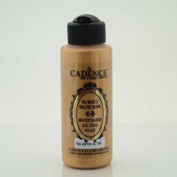 Cadence Su Bazlı Yaldız 120 ml. 106 Antik Altın ürün görseli 1