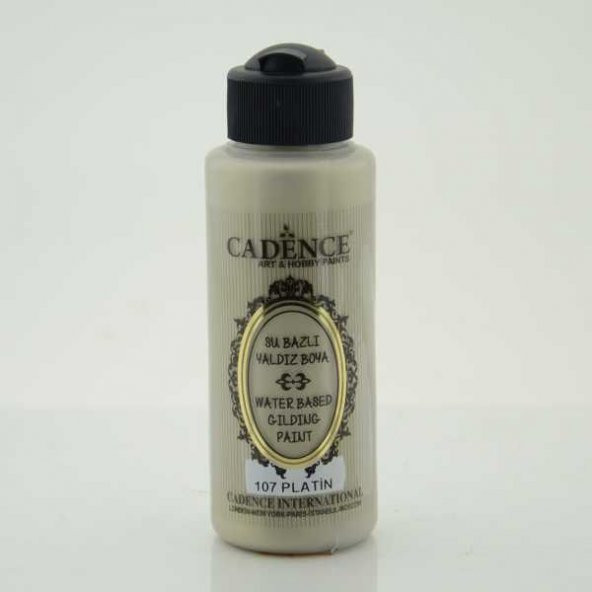 Cadence Su Bazlı Yaldız 120 ml. 107 Platin ürün görseli 1