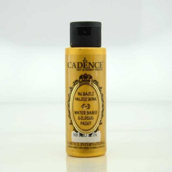 Cadence Su Bazlı Yaldız 70 ml. 109 Simli Altın ürün görseli 1