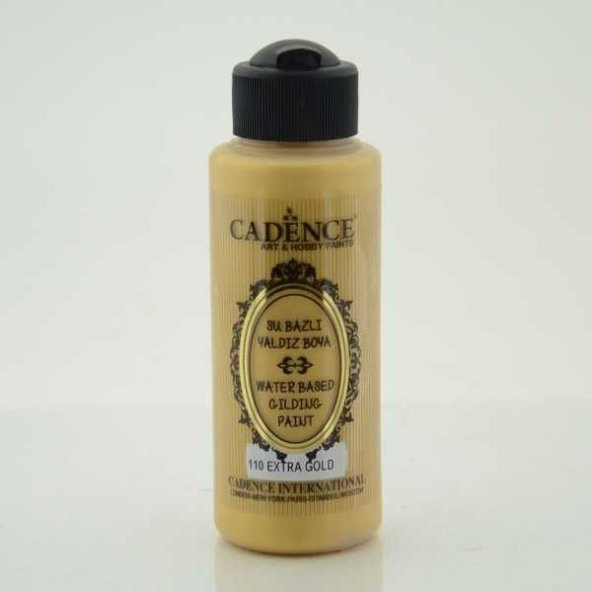 Cadence Su Bazlı Yaldız 120 ml. 110 Extra Gold ürün görseli 1