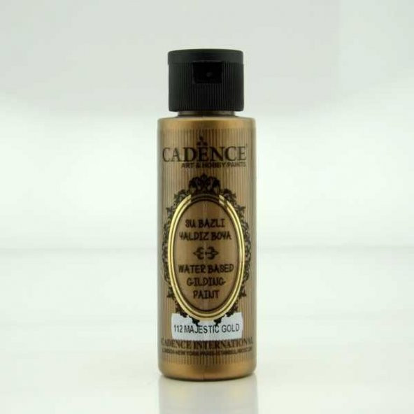 Cadence Su Bazlı Yaldız 70 ml. 112 Majestic Gold ürün görseli 1