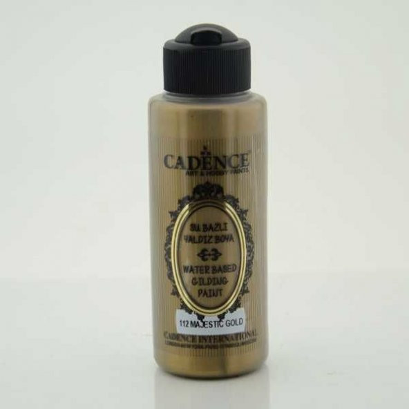 Cadence Su Bazlı Yaldız 120 ml. 112 Majestic Gold ürün görseli 1