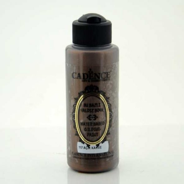 Cadence Su Bazlı Yaldız 120 ml. 117 Açık Kahve ürün görseli 1