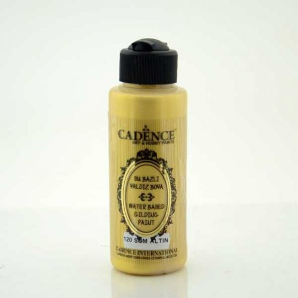 Cadence Puro Gold Su Bazlı Yaldız 120 ml. 120 Som Altın ürün görseli 1