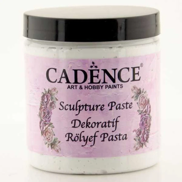 Cadence Sculpture Paste (Dekoratif Rölyef Pasta) 250 ml. ürün görseli 1