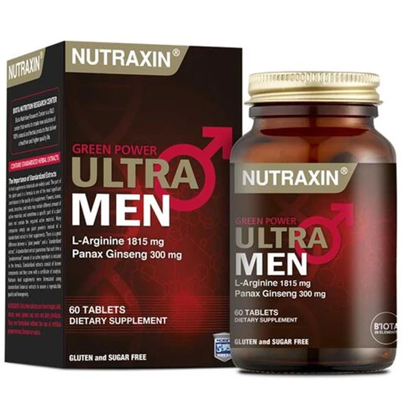 Nutraxin Ultra Men 60 Tablet ürün görseli 1