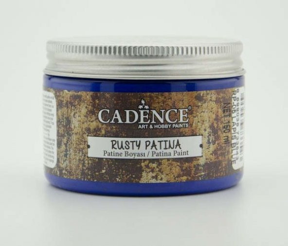 Cadence Rusty Patina Boyası 150 ml. RP05 LAPİS MAVİ ürün görseli 1