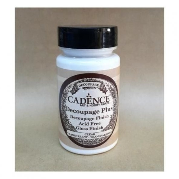 Cadence Decoupage Plus Dekopaj Tutkalı Parlak 90 ml. ürün görseli 1