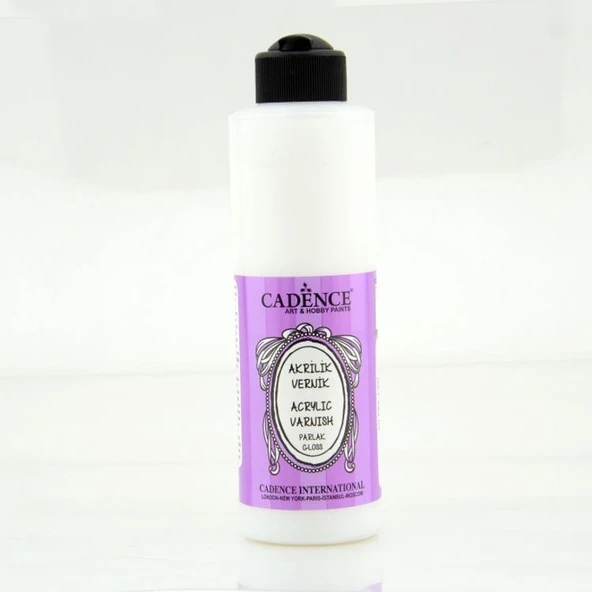 Cadence Su Bazlı Vernik PARLAK 250 ml. ürün görseli 1