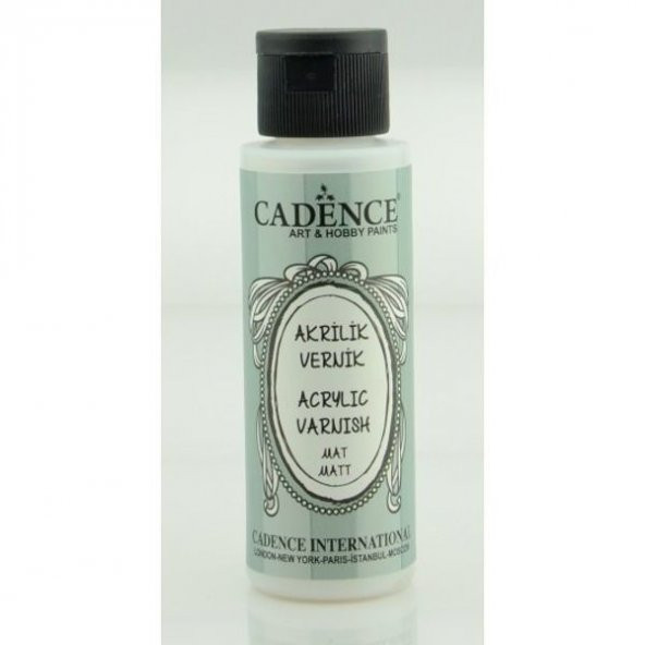 Cadence Su Bazlı Vernik MAT 70 ml. ürün görseli 1